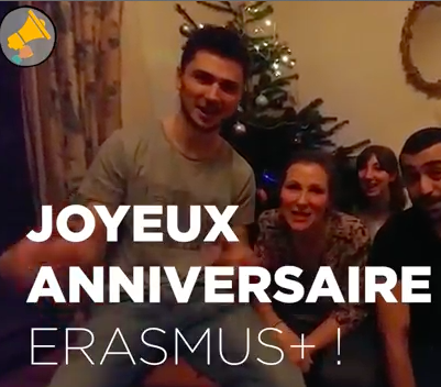 30 ANS D’ERASMUS+ C’EST VIVRE L’EUROPE AU PLUS BEL AGE ! PAR LES HAUT-PARLEURS