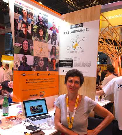 FABLABCHANNEL/LES HAUT-PARLEURS A VIVATECH avec ORANGE #mediainnovant